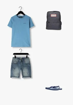 blauwe raizzed shorts oregon crafted