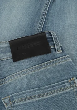 blauwe raizzed slim fit jeans berlin