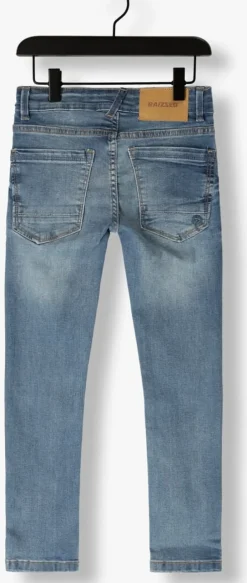 blauwe raizzed slim fit jeans tacoma