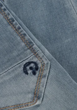 blauwe raizzed slim fit jeans bangkok