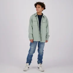 blauwe raizzed straight leg jeans denver crafted