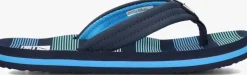 blauwe reef teenslippers ahi