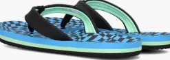 blauwe reef teenslippers ahi