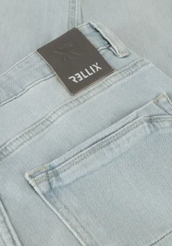 blauwe rellix slim fit jeans 2510 slim fit light denim