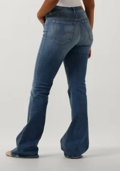 blauwe replay flared jeans newluz flare pants