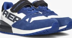 blauwe replay lage sneakers shoot jr8
