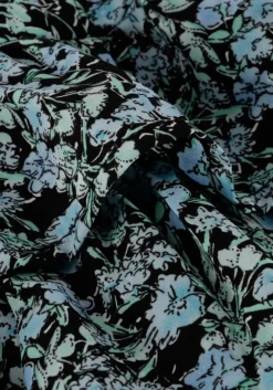 blauwe retour minirok lindy