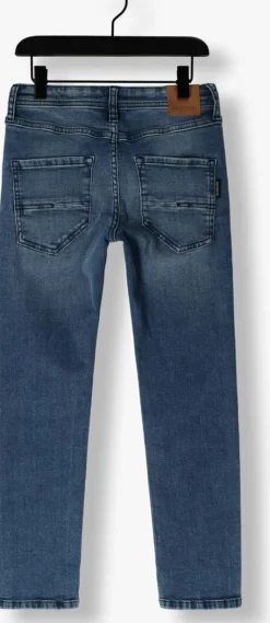 blauwe retour slim fit jeans james