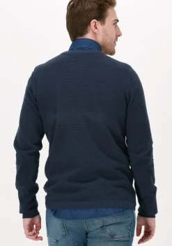 blauwe saint steve trui har