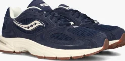 blauwe saucony lage sneakers grid jazz 9