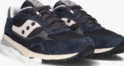blauwe saucony lage sneakers shadow 6000 m