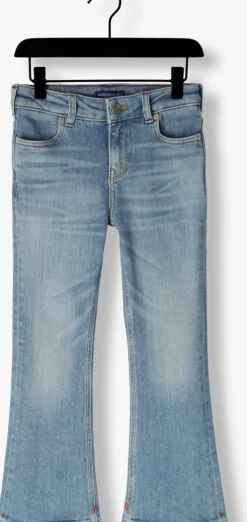 blauwe scotch & soda flared jeans the charm high-rise classic flared jeans