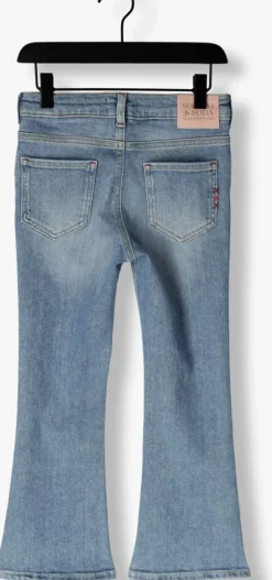 blauwe scotch & soda flared jeans the charm high-rise classic flared jeans