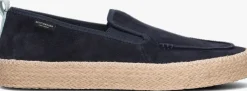blauwe scotch & soda instappers izomi slip on 1