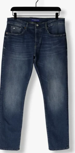 blauwe scotch & soda slim fit jeans ralston regular slim jeans - spring sings