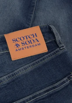 blauwe scotch & soda slim fit jeans ralston regular slim jeans - spring sings