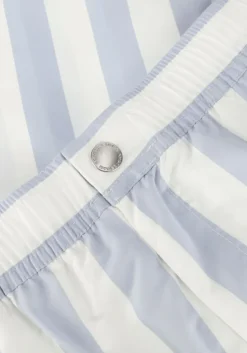 blauwe scotch & soda zwembroeken striped mid-length swimshort
