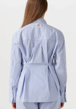 blauwe second female blouses tenby ajustable shirt