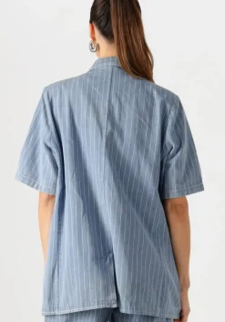 blauwe second female gilet layne ss blazer