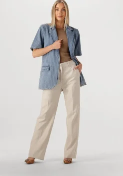 blauwe second female gilet layne ss blazer