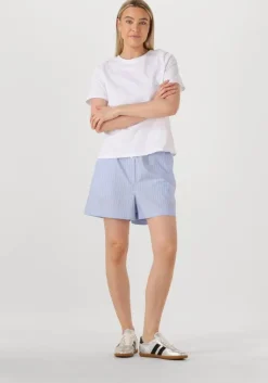 blauwe second female korte broek alanis shorts