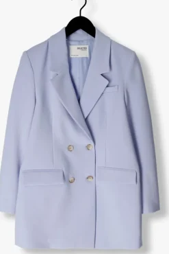 blauwe selected femme blazer slfmyla relaxed blazer