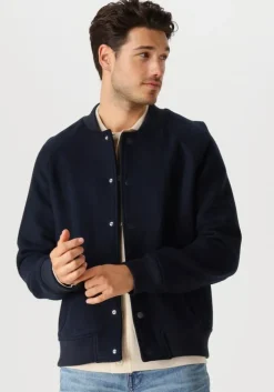 blauwe selected homme jack slhroy bomber jacket ex