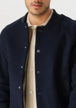 blauwe selected homme jack slhroy bomber jacket ex