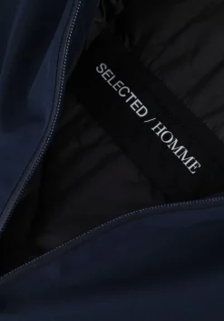 blauwe selected homme jack hatlas jkt b