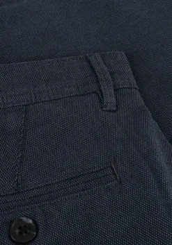 blauwe selected homme korte broek slhslim-luton flex shorts noos