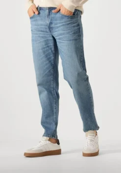 blauwe selected homme straight leg jeans slh180-relaxcrop aldu 6434 m. blue jns