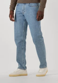 blauwe selected homme straight leg jeans slh196-straight ben kori jeans noos