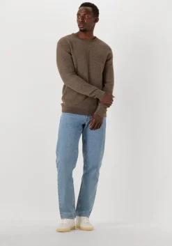 blauwe selected homme straight leg jeans slh196-straight ben kori jeans noos