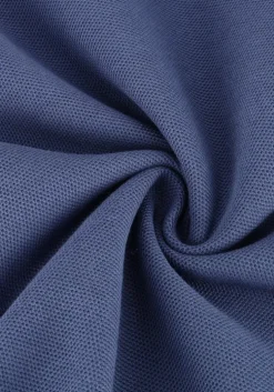 blauwe selected homme t-shirt slhjoseph pique ss o-neck tee