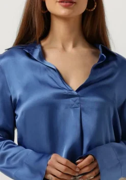 blauwe semicouture blouses timotha
