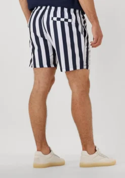 blauwe shiwi zwembroeken men swimshort broad stripe