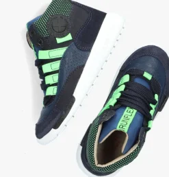 blauwe shoesme hoge sneakers rf21w041