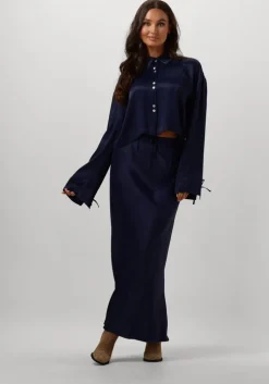 blauwe soeurs de provence maxirok claire skirt