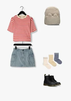 blauwe sofie schnoor minirok g241254