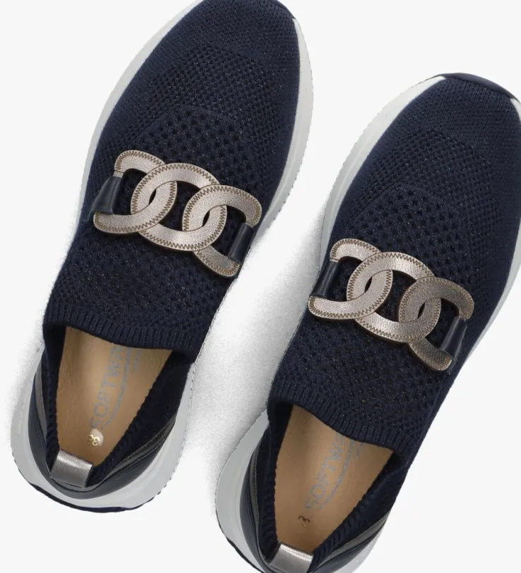 blauwe softwaves sneakers 9.13.03