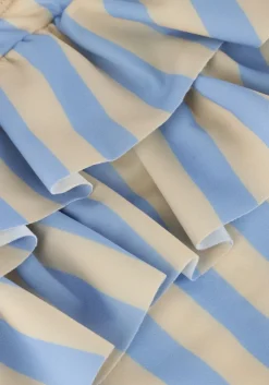 blauwe sproet & sprout badpakken swimsuit chest ruffle stripes