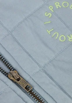 blauwe sproet & sprout jack quilted boys jacket