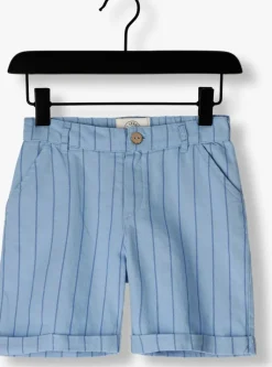 blauwe sproet & sprout korte broek woven chino shorts