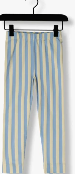 blauwe sproet & sprout legging legging stripes