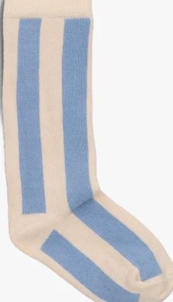 blauwe sproet & sprout sokken socks stripes