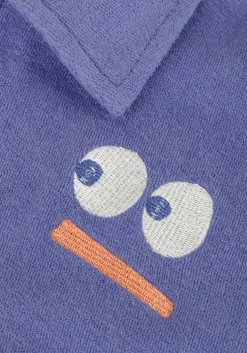 blauwe sproet & sprout sweater polo sweatshirt