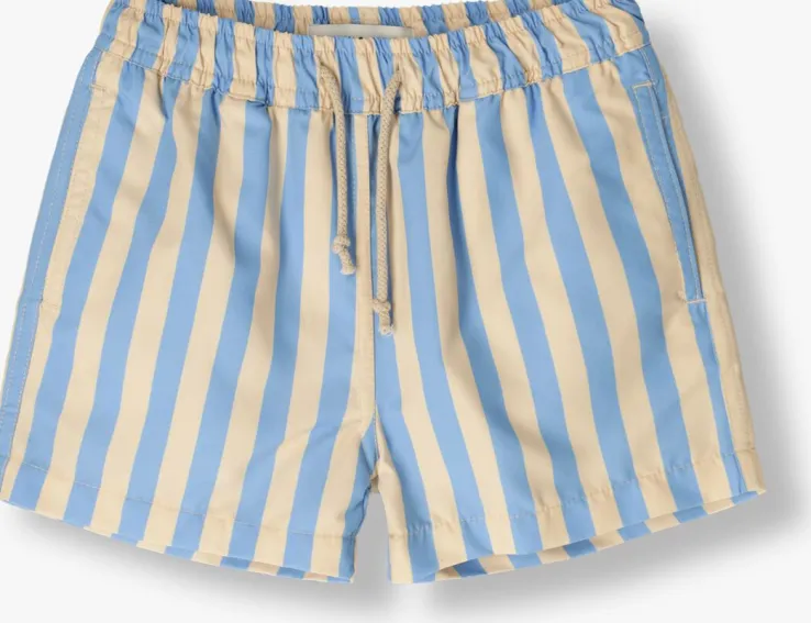 blauwe sproet & sprout zwembroeken swim shorts stripes