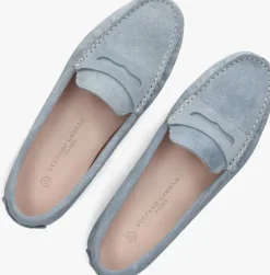 blauwe stefano lauran mocassins 11634