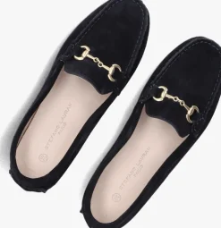 blauwe stefano lauran mocassins 11733