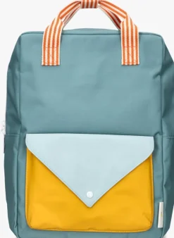 blauwe sticky lemon rugtas backpack large